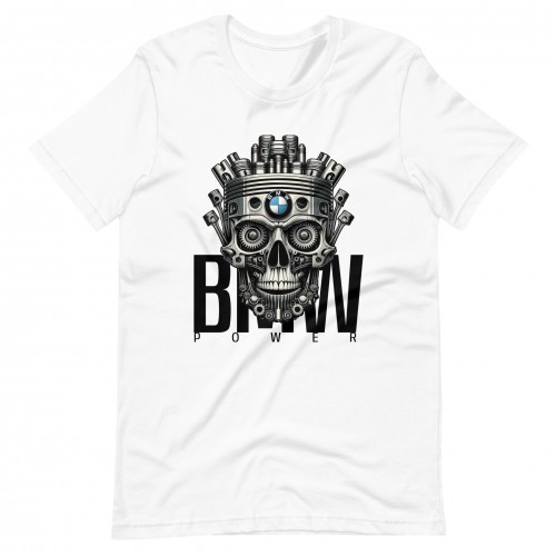 Buy a t-shirt with a skull and the inscription BMW